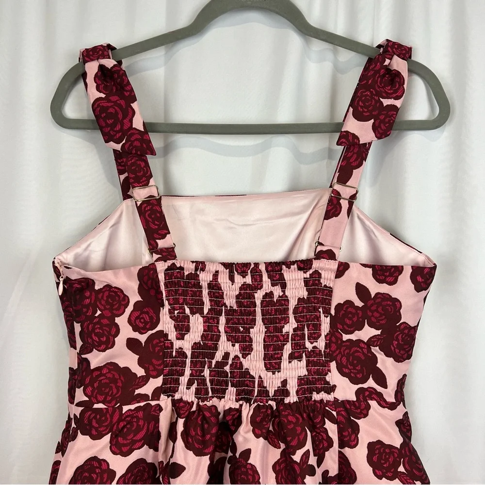 Kate Spade Rosy Florets Brocade Dress NWT